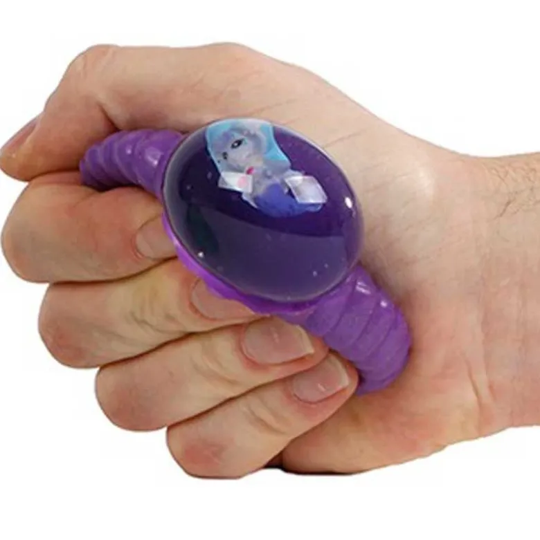 Klämsnäcka Fidget Toy med sjöjungfru 9 cm
