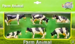 Kor 6 st. av rasen Holstein Kids Globe 1:32
