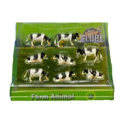 Kossor rasen Holstein 8 st. leksaksdjur Kids Globe 1:87