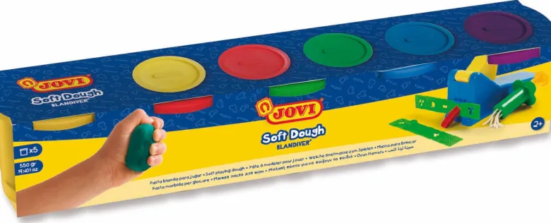 Leklera Soft dough Jovi 5 st, 110 gram Jovi