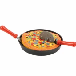 Lekmat pizza för att leka kock