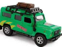 Leksaksbil Land Rover med släp och dinosaurie Kids Globe 29 cm