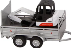 Leksaksbil Pick-Up med släp och grävmaskin Kids Globe