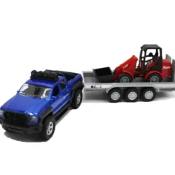 Leksaksbil SUV med trailer ljud och lampor Kids Globe 1:24
