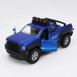 Leksaksbil SUV med trailer ljud och lampor Kids Globe 1:24