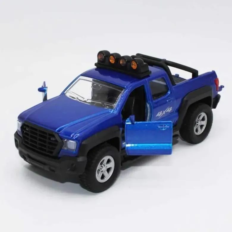 Leksaksbil SUV med trailer ljud och lampor Kids Globe 1:24