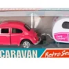 Leksaksbil Welly VW Beetle Rosa Kids Globe