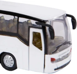 Leksaksbuss Turistbuss Pull Back Kids Globe