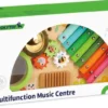 Leksaksinstrument i trä slagverksinstrument för den lilla musikern Tooky Toy