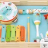 Leksaksinstrument trä Tooky Toy