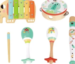 Leksaksinstrument trä Tooky Toy
