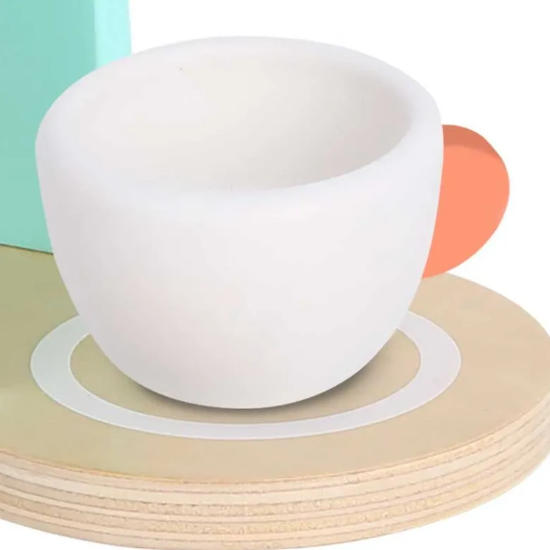 Leksakskaffemaskin trä med tillbehör Tooky Toy