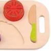 Leksaksmat delbara grönsaker i trä med skärbräda Tooky Toy