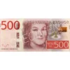 Leksakspengar 500-kronor sedel 100 st