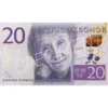 Leksakspengar 20-kronor sedel 100 st