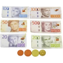 Leksakspengar Svenska Sedlar och Mynt