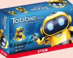 Leksaksrobot Tobbie med rörelsesensor