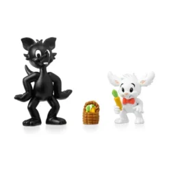 Lille skutt och Vargen figurset. Micki