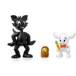 Lille skutt och Vargen figurset. Micki