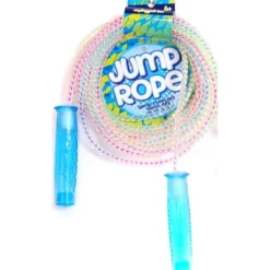 Långt Hopprep 6 meter Rainbow Plast