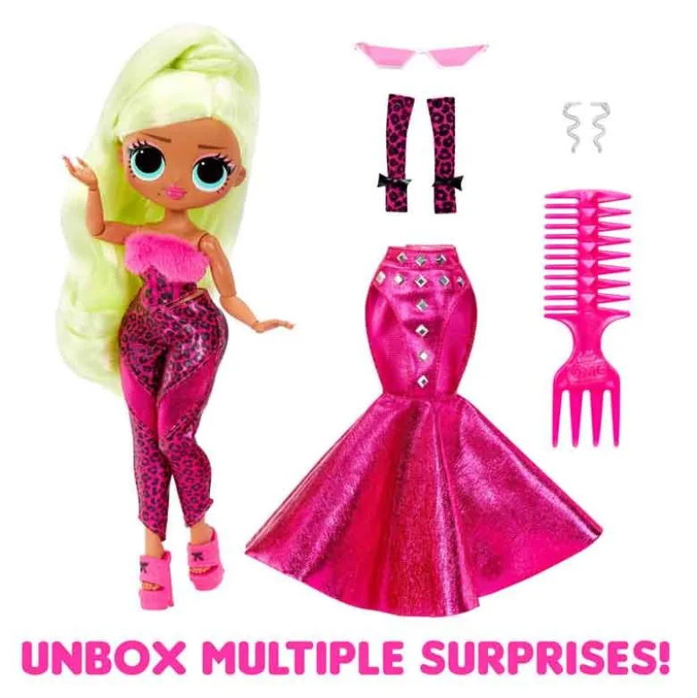 L.O.L. Surprise Lady Diva OMG House of Surprises Docka S4 25 cm
