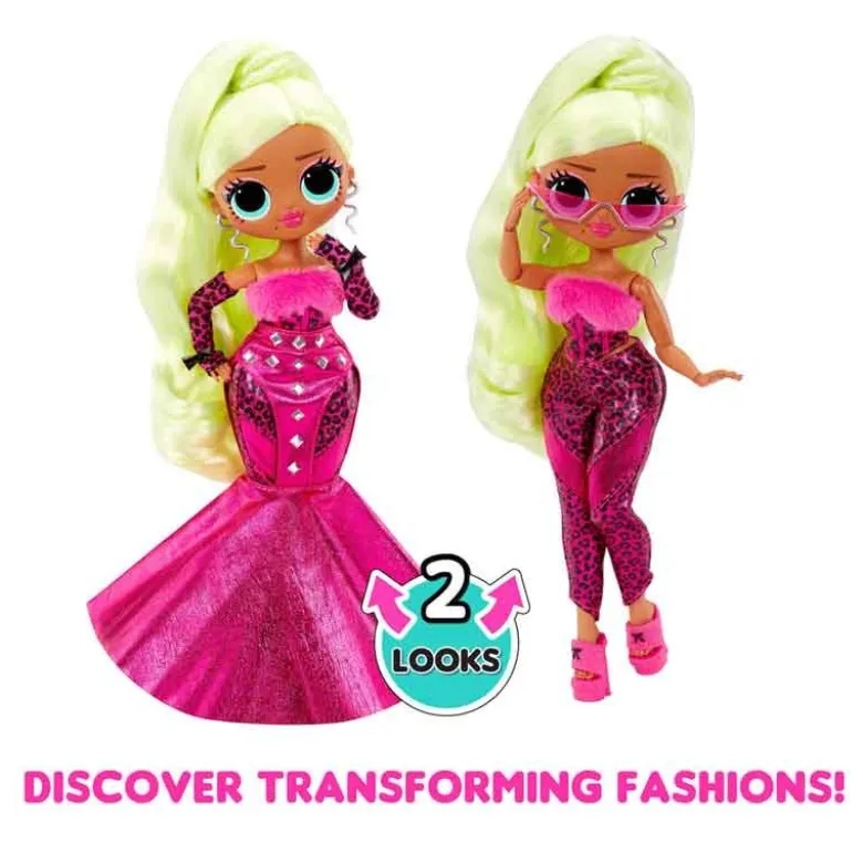 L.O.L. Surprise Lady Diva OMG House of Surprises Docka S4 25 cm
