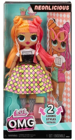 L.O.L. Surprise Neonlicious OMG House of Surprises Docka S4 25 cm