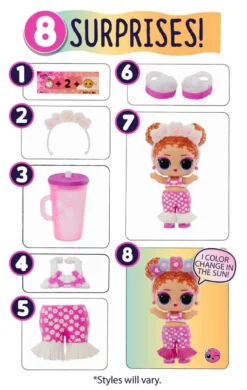 L.O.L. Surprise Sunshine Makeover Docka