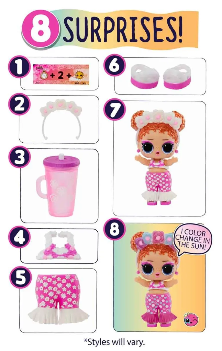L.O.L. Surprise Sunshine Makeover Docka