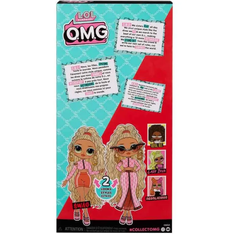 L.O.L. Surprise Swag OMG House of Surprises Docka S4 25 cm
