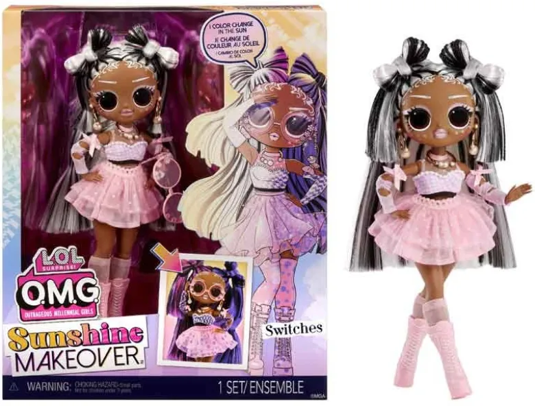 L.O.L. Surprise Switches OMG Sunshine Makeover Fashiondock