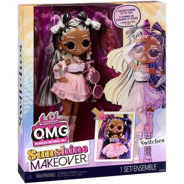 L.O.L. Surprise Switches OMG Sunshine Makeover Fashiondock