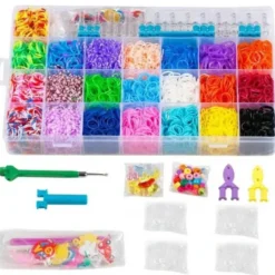 Loom Band 5600 delar göra egna armband och halsband