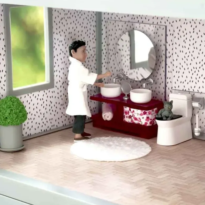 Lundby Badrumsmöbelset
