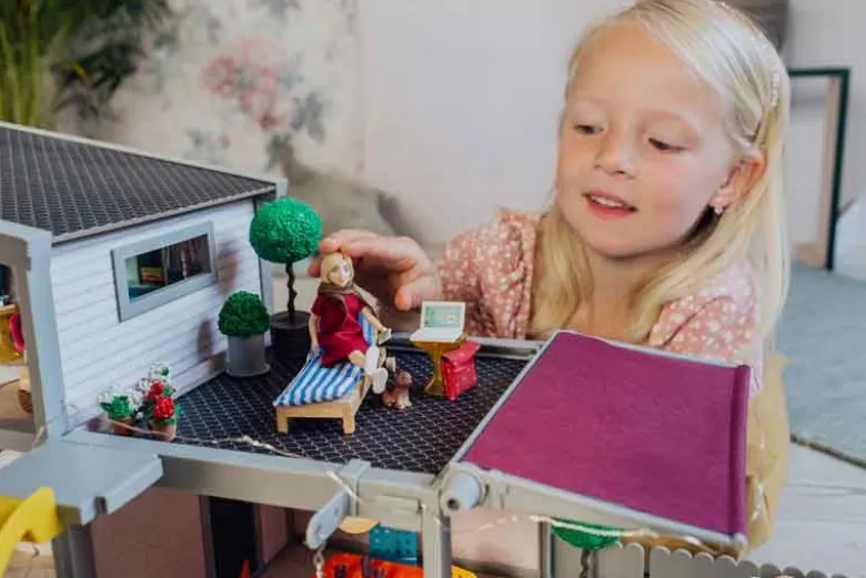 Lundby Blomsterset till Lundby dockhus