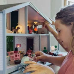 Lundby Docka med bebis och barnvagn