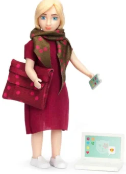 Lundby Docka med dator