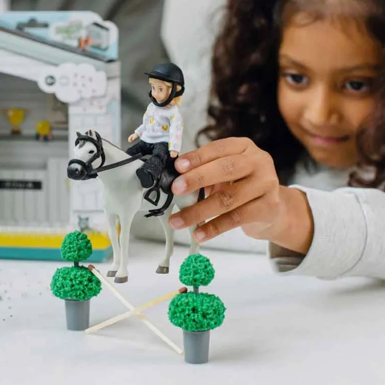 Lundby Docka Med Häst