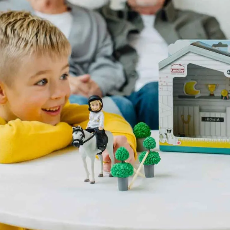 Lundby Docka Med Häst