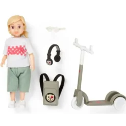 Lundby Docka med sparkcykel