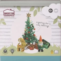 Lundby Julgransset med Tomte Batteridrivet