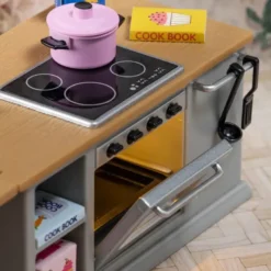 Lundby Spis och Kylskåp Set grå och svart
