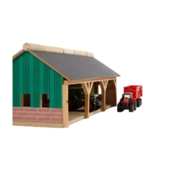 Maskinhall för Siku leksakstraktorer Kids Globe 1:87