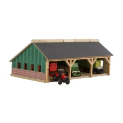 Maskinhall för Siku leksakstraktorer Kids Globe 1:87
