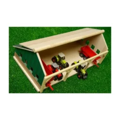 Maskinhall för Siku leksakstraktorer Kids Globe 1:87