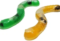 Mask med Slime, larver och flugor Fidget 27 cm