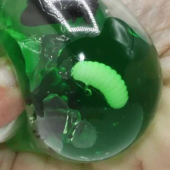 Mask med Slime, larver och flugor Fidget 27 cm