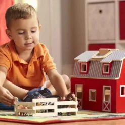 Melissa & Doug Bondgård i trä