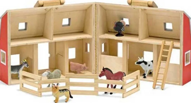 Melissa & Doug Bondgård i trä
