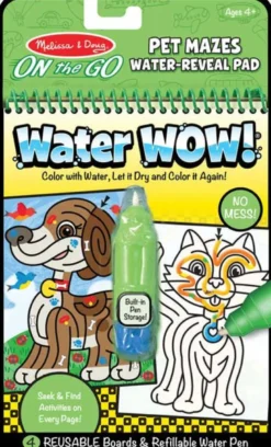 Melissa & Doug Husdjur Water Wow Målarbok